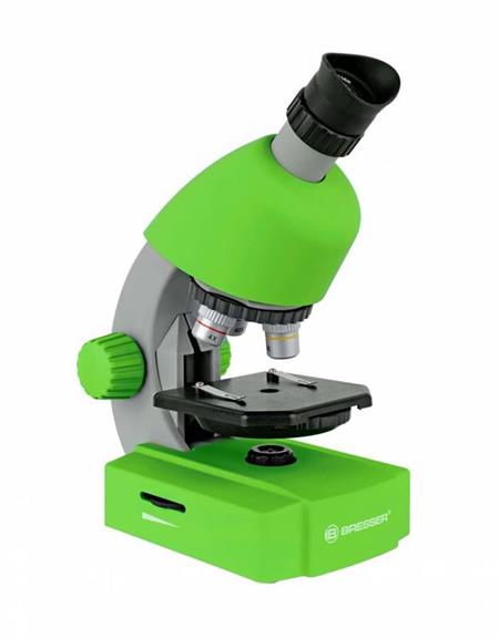 Bresser Junior 40x-640x Microscope, green