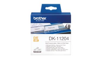 Brother DK 11204 (papírové / univerzální štítek - 400 ks)