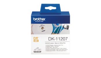 Brother DK 11207 (papírové / CD,DVD štítek - 100 ks)