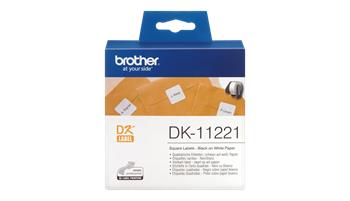 Brother DK 11221 (papírové / čtvercové, 23 mm - 1000 ks)