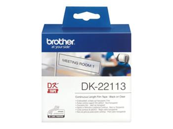 Brother DK 22113 (průsvitná filmová role)