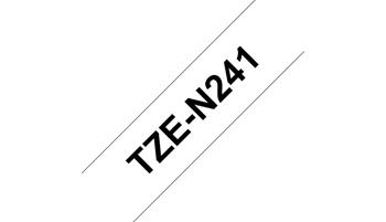 Brother TZE-N241, bílá /černá