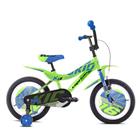 Capriolo Dětské jízdní kolo BMX 16" HT KID modro-zelené