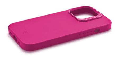 Cellularline Ochranný silikonový kryt Sensation Plus pro Apple iPhone 15 Plus, růžový