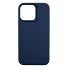 Cellularline Ochranný silikonový kryt Sensation pro Apple iPhone 14 PRO MAX, modrý