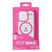 Cellularline Zadní kryt Pop Mag s podporou Magsafe pro Apple iPhone 15 Pro, čirý / růžový