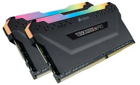 Corsair 2x16GB DDR4 3600MHz VENGEANCE RGB PRO BLACK s RGB LED CL18-22-22-42 1.35V XMP2.0 (RGB LED, 32GB=kit 2ks 16G