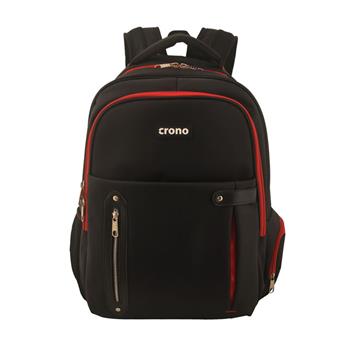 Crono Dakota - batoh na notebook 15.6", černý + červený