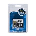 Crono micro Secure Digital HC (microSDHC) karta 8GB Class 6 + adaptér + čtečka karet