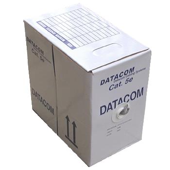 DATACOM FTP drát CAT5E PVC 305m box šedý