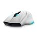 DELL myš Alienware Wireless Gaming Mouse AW620M / bezdrátová/ stříbrná