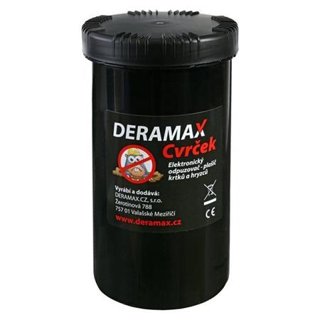Deramax Cvrček elektronický plašič/odpuzovač krtků a hryzců