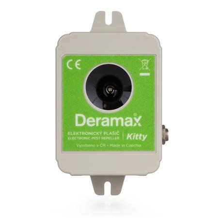 Deramax Kitty ultrazvukový plašič/odpuzovač koček a psů