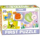DOHÁNY Baby puzzle Na louce 4v1 (3-4 dílky)