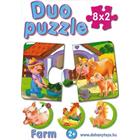 DOHÁNY Duo puzzle Na statku 8x2 dílky