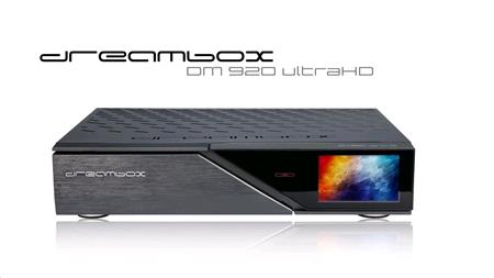 Dreambox DM 920 UHD (1x DVB-S2X FBC MultiStream + 1x dual T2/C)
