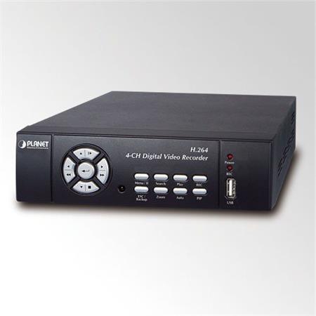 DVR-462, 4x video, 1x LAN, 50sn/s D1, H264, SATA2, fanless, malý rozměr, I/O, RS-485