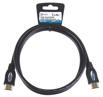 EMOS HDMI 1.3 high speed kabel A vidlice - A vidlice 1,5m ECO SL0101