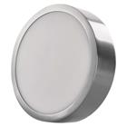 EMOS LED přisazené svítidlo NEXXO, kruhové, stříbrné, 12,5W, se změnou CCT