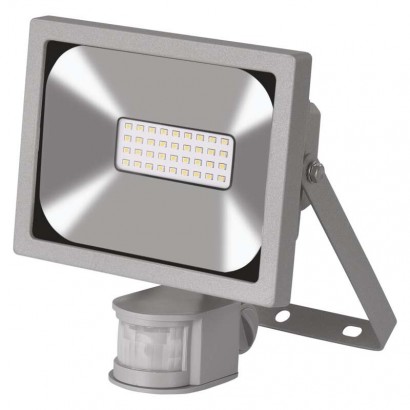 EMOS LED reflektor PROFI s pohybovým čidlem, 20W studená bílá *ZS2720