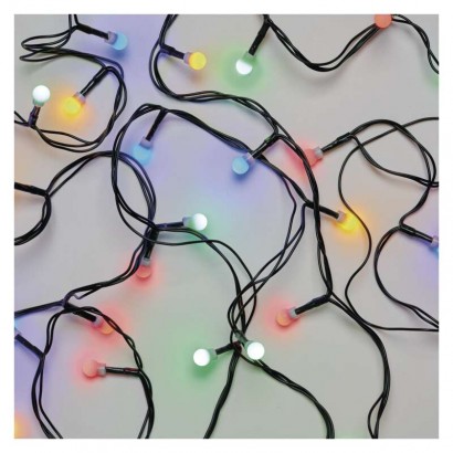 EMOS LED vánoční cherry řetěz – kuličky, 2,5 m, vnitřní, multicolor