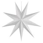 EMOS Vánoční hvězda papírová závěsná, 60 cm, vnitřní