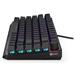 Endorfy herní klávesnice Thock 75% Red RGB red sw. drátová CZ SK layout zkrácená černá