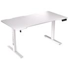 Endorfy herní stůl Atlas L electric OWH / 150cm x 78cm / nosnost 80 kg / elektricky výškově stavitelný (73-120cm) / bílý