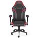 Endorfy herní židle Scrim RD kombinace textil kůže černočervená