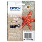Epson multipack 3-colours 603, Cyan, Magenta, Yellow C13T03U54010 - originální