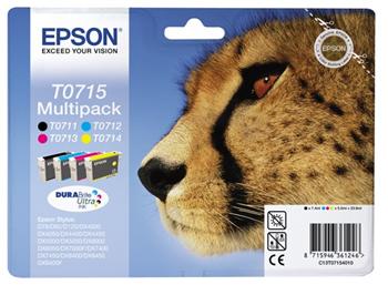 Epson Multipack 4-colours T0715 DURABrite UltraInk C13T07154012