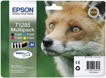 Epson Multipack CMYK Ink Cartridge (T1285) C13T12854012