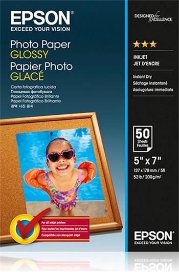 Epson Photo Paper Glossy 13x18cm 50 listů C13S042545