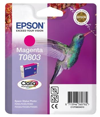 Epson R265/360,RX560 Magenta Ink cartridge (T0803) C13T08034011