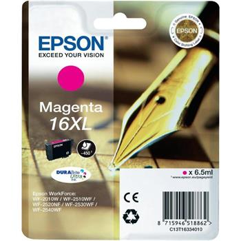 Epson Singlepack Magenta 16XL DURABrite Ultra Ink C13T16334012