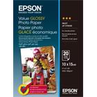 Epson Value Glossy Photo Paper 10x15cm 20 sheet C13S400037 - originální