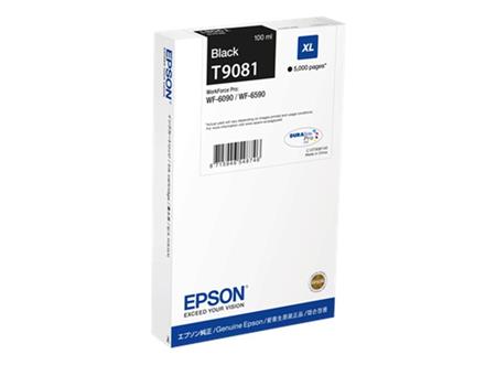 Epson WF-6xxx Ink Black XL; C13T90814N