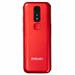Evolveo EasyPhone LT, mobilní telefon pro seniory s nabíjecím stojánkem (červená barva)