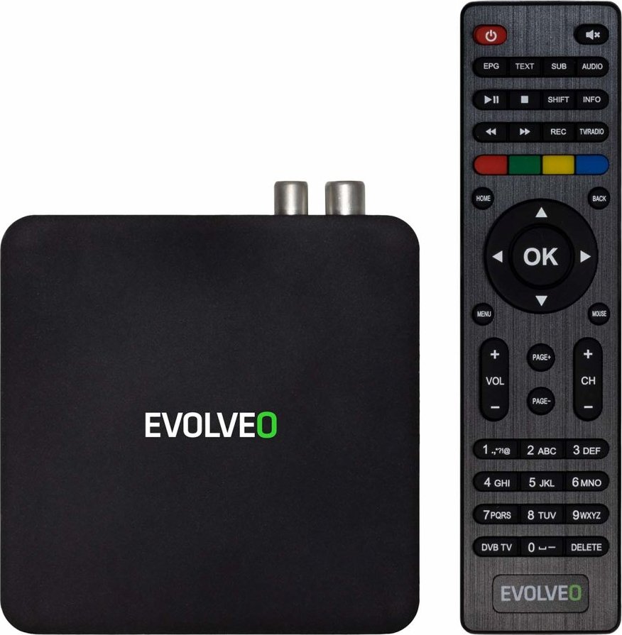 Evolveo Hybrid Box T2, Android & DVB-T2