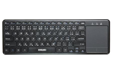 Evolveo WK32BG bezdrátová klávesnice s touchpadem