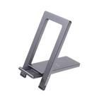Fixed Hliníkový stojánek Frame Pocket na stůl pro mobilní telefony, space gray