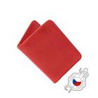 Fixed Kožená peněženka Wallet XL, červená