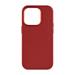 Fixed Kožený zadní kryt MagLeather s podporou MagSafe pro Apple iPhone 14 Pro, červený