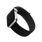 Fixed Nylonový řemínek Nylon Strap pro Apple Watch 42/44/45/49mm, černý