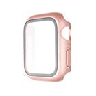 Fixed Ochranné pouzdro Pure+ s temperovaným sklem pro Apple Watch Series 7 41mm, růžové