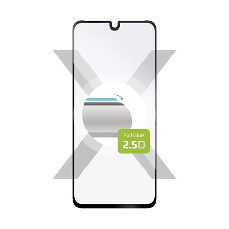 Fixed Ochranné tvrzené sklo Full-Cover pro Infinix Note 12 PRO, lepení přes celý displej, černé