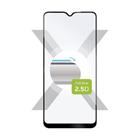 Fixed Ochranné tvrzené sklo Full-Cover pro Samsung Galaxy A20s, lepení přes celý displej, černé