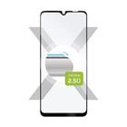 Fixed Ochranné tvrzené sklo Full-Cover pro Samsung Galaxy M02, lepení přes celý displej, černé