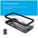 Fixed Prémiové ochranné tvrzené sklo Armor s aplikátorem pro Samsung Galaxy S24 Ultra, černé