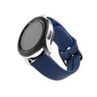 Fixed Silikonový řemínek Silicone Strap s Quick Release 20mm pro smartwatch, modrý